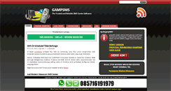 Desktop Screenshot of gampsms.rosihanari.net